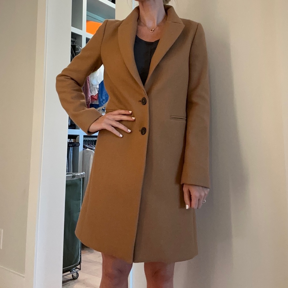 Zara tailored coat size small